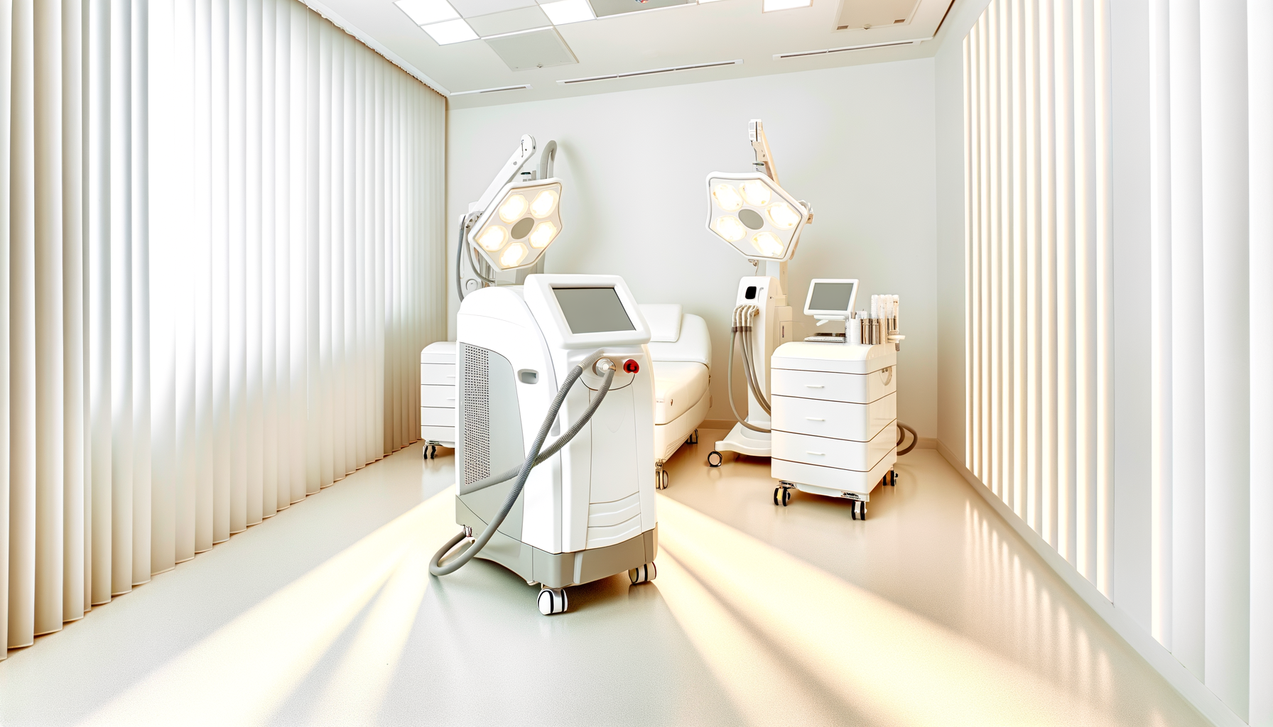 Advanced CO2 laser system in professional medical spa
